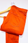 Jeans taille haute orange brûlé Le Signature seconde main - Reitmans- La Penderie du Paradis