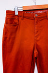 Jeans taille haute orange brûlé Le Signature seconde main - Reitmans- La Penderie du Paradis