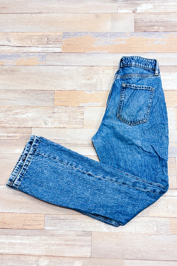 Jeans Candice bleu pâle bootcut seconde main - Dynamite- La Penderie du Paradis