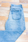 Jeans taille haute jambe large bleu pâle* seconde main - Everlane- La Penderie du Paradis