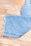 Jeans taille haute jambe large bleu pâle* seconde main - Everlane- La Penderie du Paradis