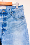 Jeans taille haute jambe large bleu pâle* seconde main - Everlane- La Penderie du Paradis