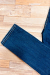 Jeans bleu délavé jambe étroite à taille haute* seconde main - Levi's- La Penderie du Paradis