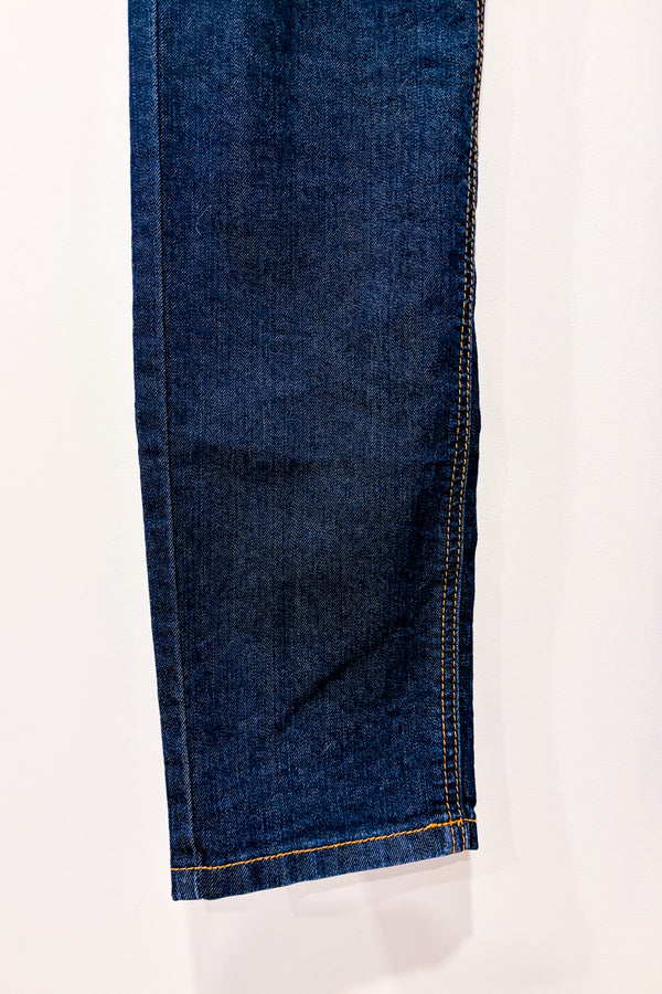 Jeans léger bleu foncé à taille basse seconde main - Insider- La Penderie du Paradis