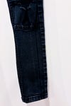 Jeans skinny noir taille haute effet usé seconde main - Dynamite- La Penderie du Paradis