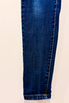 Jeans skinny bleu à taille haute seconde main - Autres- La Penderie du Paradis