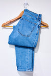 Jeans bleu pâle The Cheaky jambe droite à taille haute * seconde main - Everlane- La Penderie du Paradis