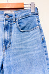 Jeans bleu pâle The Cheaky jambe droite à taille haute * seconde main - Everlane- La Penderie du Paradis
