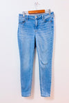 Jeans Rockstar bleu pâle super skinny à taille haute seconde main - Old Navy- La Penderie du Paradis