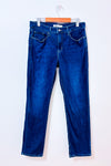Jeans bleu Totally Shaping jambe droite* seconde main - Signature by Levi Strauss- La Penderie du Paradis