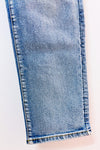 Jeans droit bleu pâle Mickey Mouse* seconde main - Desigual- La Penderie du Paradis