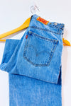 Jeans très ample bleu pâle à taille haute* seconde main - Levi's- La Penderie du Paradis
