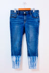 Jeans skinny bleu effet tie-dye* seconde main - Reitmans- La Penderie du Paradis