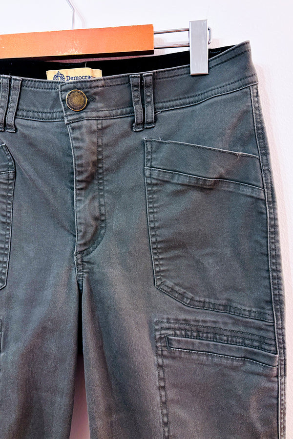 Pantalon cargo kaki* seconde main - Democracy- La Penderie du Paradis