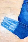 Jeans skinny bleu effet tie-dye* seconde main - Reitmans- La Penderie du Paradis