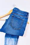 Jeans skinny bleu effet tie-dye* seconde main - Reitmans- La Penderie du Paradis