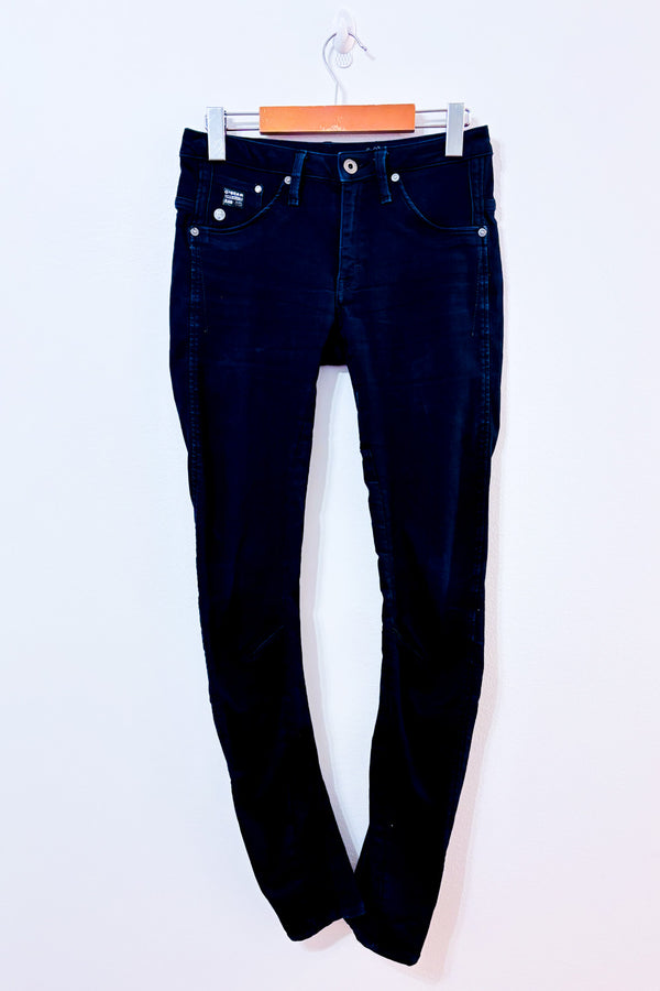 Jeans skinny bleu foncé seconde main - G-Star- La Penderie du Paradis