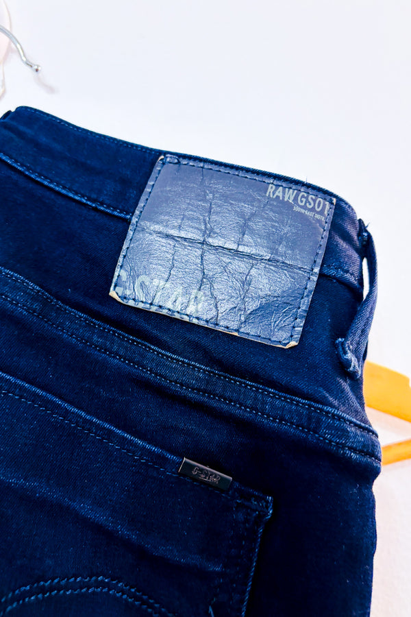 Jeans skinny bleu foncé seconde main - G-Star- La Penderie du Paradis