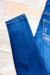 Jegging bleu foncé effet usé taille régulière (xs)-Ardene-La Penderie du Paradis 🕊