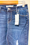 Jegging bleu foncé effet usé taille régulière (xs)-Ardene-La Penderie du Paradis 🕊