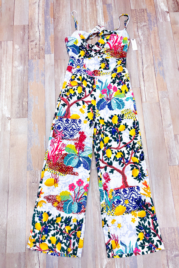 Jumpsuit multicolore fleuri (m)-Maeve-La Penderie du Paradis 🕊