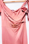 Jumpsuit vieux rose à une manche et jambe ample (m)-SHEIN-La Penderie du Paradis 🕊