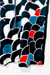 Jupe noire et rouge avec motifs (m) -- La Penderie du Paradis ?