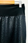 Jupe noire motif léopard avec taille élastique (m) -- La Penderie du Paradis ?