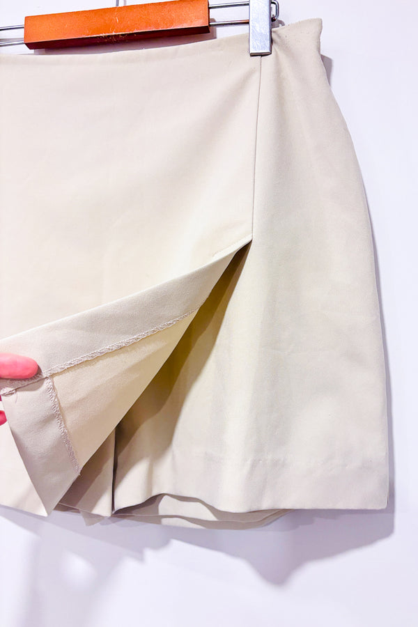 Jupe-short beige (l)-Reitmans-La Penderie du Paradis 🕊