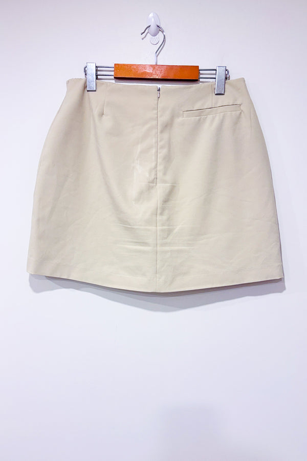 Jupe-short beige (l)-Reitmans-La Penderie du Paradis 🕊
