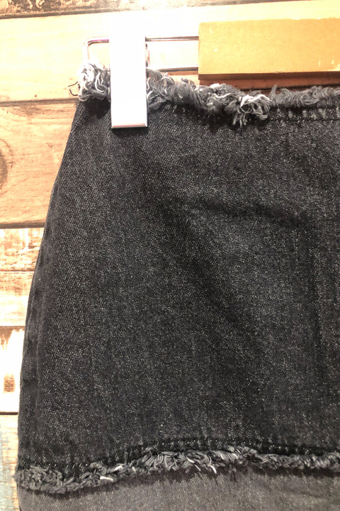 Jupe en jeans noire et grise (s) seconde main Blue Blush   