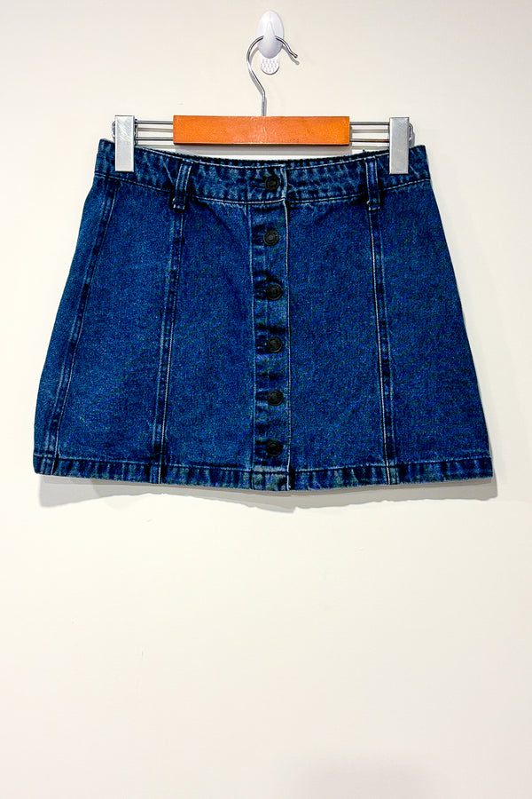 Mini jupe en jeans bleue (s) seconde main Forever21 