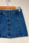 Mini jupe en jeans bleue (s) seconde main Forever21 