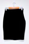 Black fitted skirt (xxs)