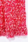 Jupe fluide rose motif léopard (s)-Beechers Brook-La Penderie du Paradis 🕊