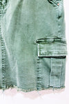 Jupe cargo en jeans kaki (m) - Fille-Hailys-La Penderie du Paradis 🕊