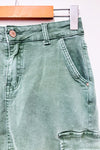 Jupe cargo en jeans kaki (m) - Fille-Hailys-La Penderie du Paradis 🕊