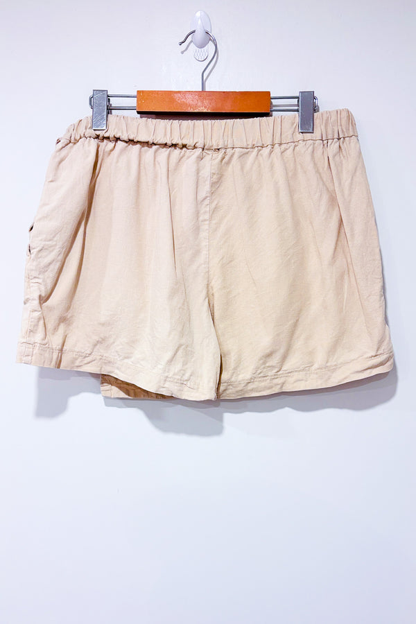 Jupe short beige en lin (m)-Old Navy-La Penderie du Paradis 🕊