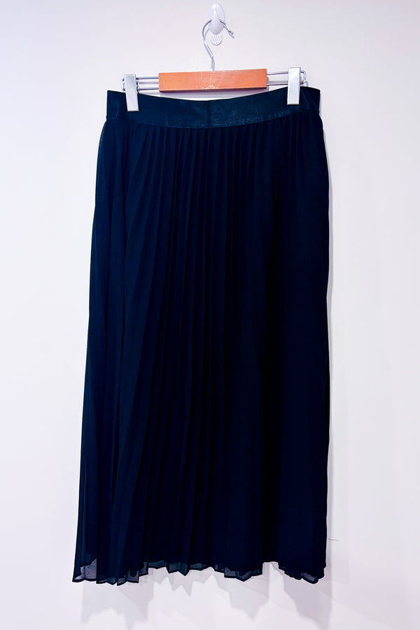 Jupe maxi plissée noire (l)-Simons-La Penderie du Paradis 🕊