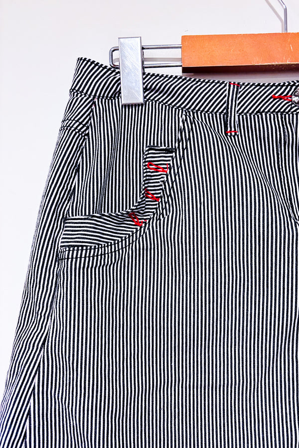 Jupe marine et blanche rayée (m) seconde main - Grenier- La Penderie du Paradis