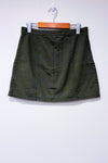 Jupe kaki en denim (m) seconde main - Rebel Rogue- La Penderie du Paradis
