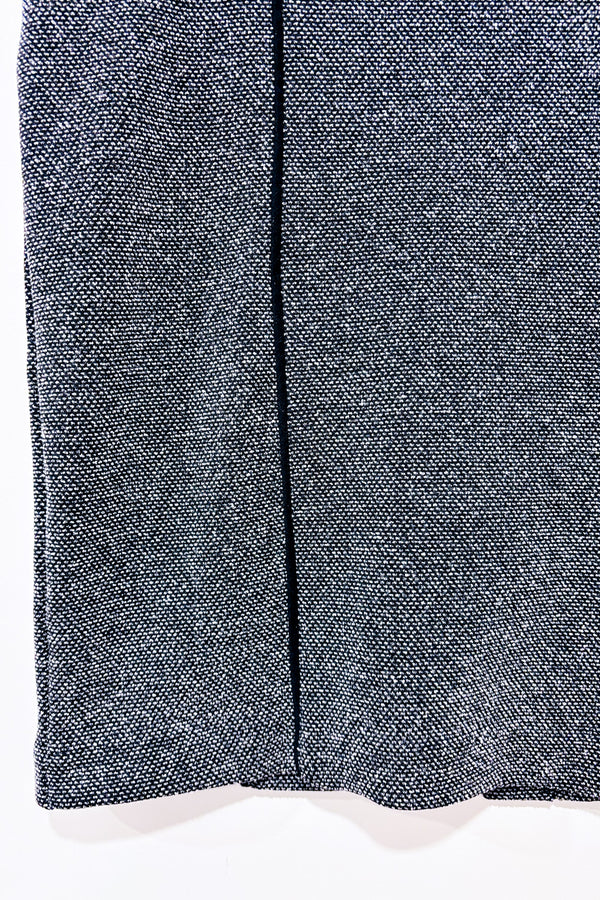 Jupe noire texturée seconde main - Reitmans- La Penderie du Paradis