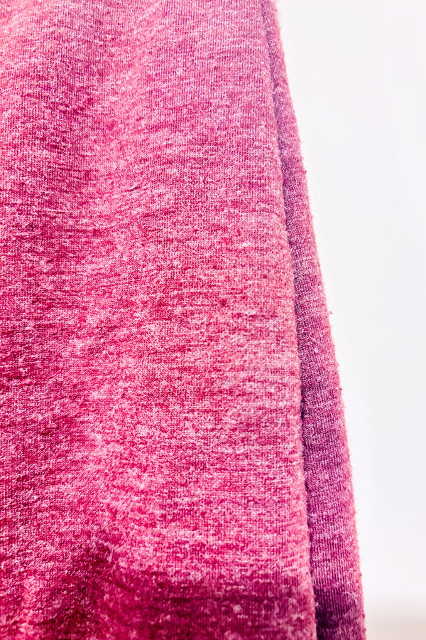 Jupe bourgogne ouatée seconde main - Roots- La Penderie du Paradis