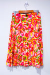 Jupe midi plissée multicolore* seconde main - Véro Collection- La Penderie du Paradis