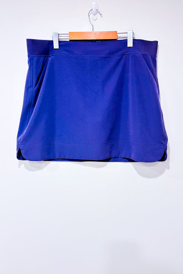 Jupe-short sportive mauve seconde main - 32 Degrees- La Penderie du Paradis