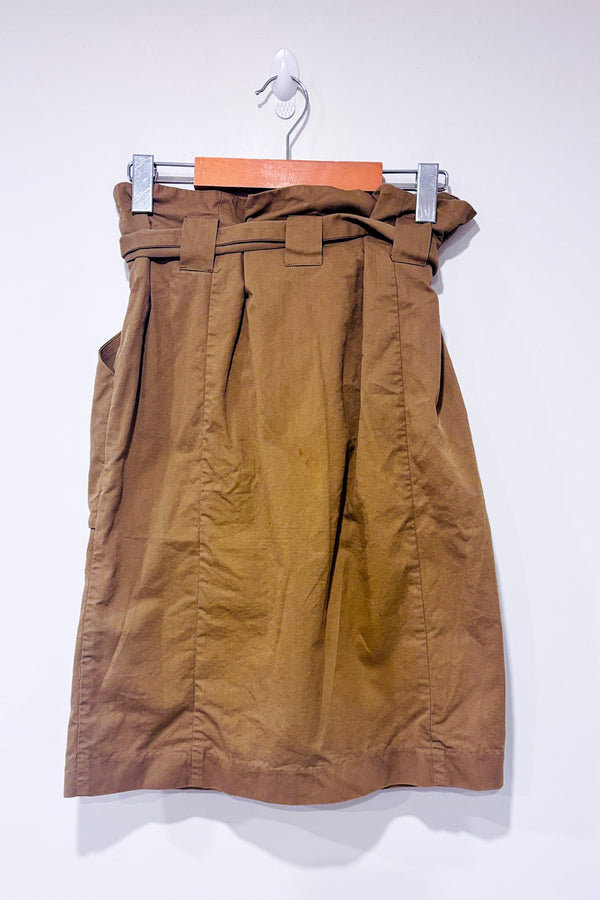 Jupe cargo kaki à taille haute seconde main - H&M- La Penderie du Paradis