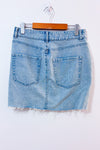 Jupe en jeans bleu pâle* seconde main - Garage- La Penderie du Paradis