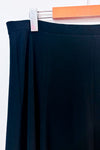 Jupe fluide noire à taille élastique seconde main - Liz & Co.- La Penderie du Paradis