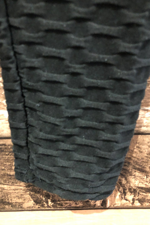 Legging noir texturé (s) seconde main Autres   