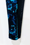 Legging noir et turquoise fleuri (s) - The North Face - La Penderie du Paradis ?